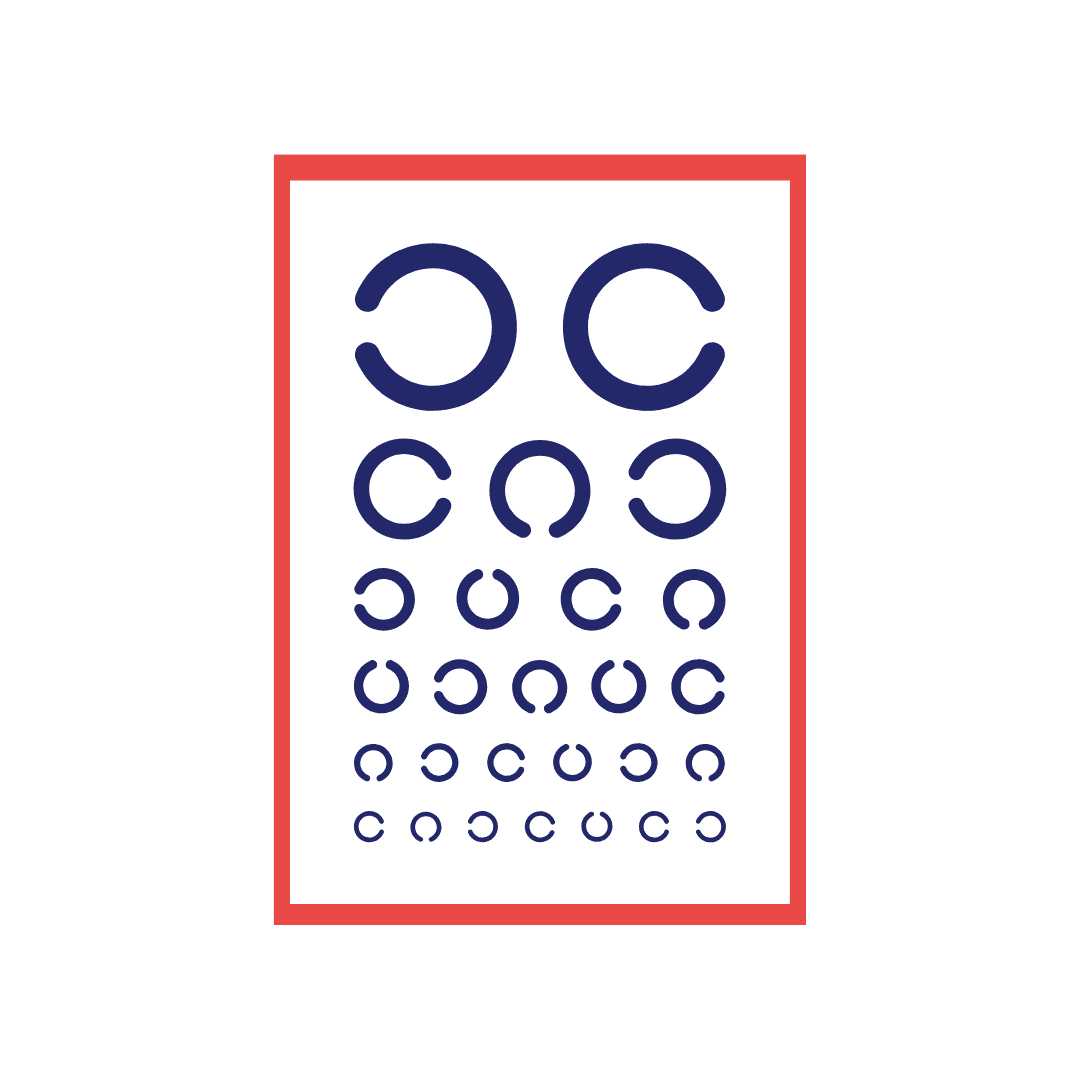 Decreased visual acuity and visual dysfunction